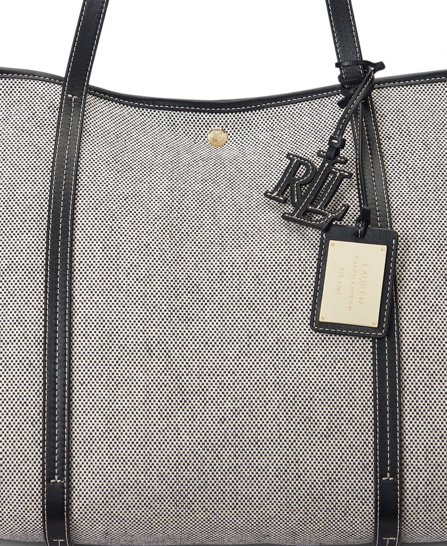 Emerie Canvas & Leather Extra-Large Tote Bag