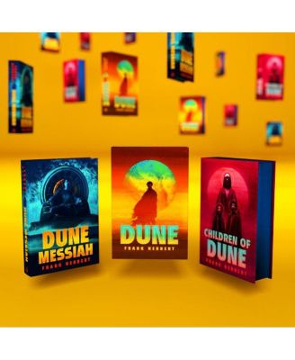 Frank Herbert's Dune Saga 3-Book Deluxe Hardcover Boxed Set- Dune, Dune Messiah, and Children of Dune by Frank Herbert