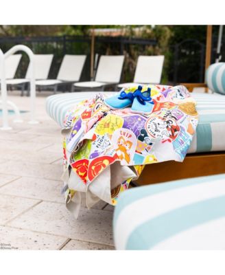 Baby Disney 100 Years Happy Faces Lightweight Roll and Go Blanket