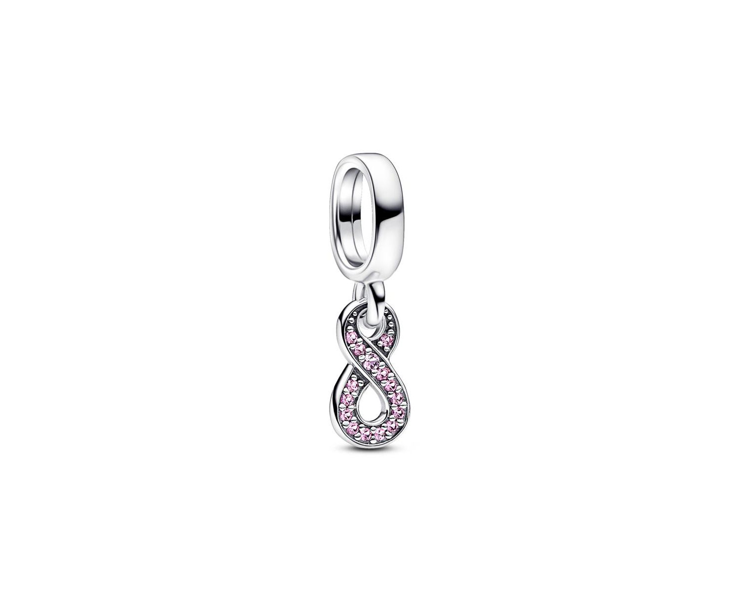 Crystals Sparkling Infinity Dangle Charm