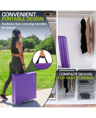 Tri-Fold Folding Exercise Mat