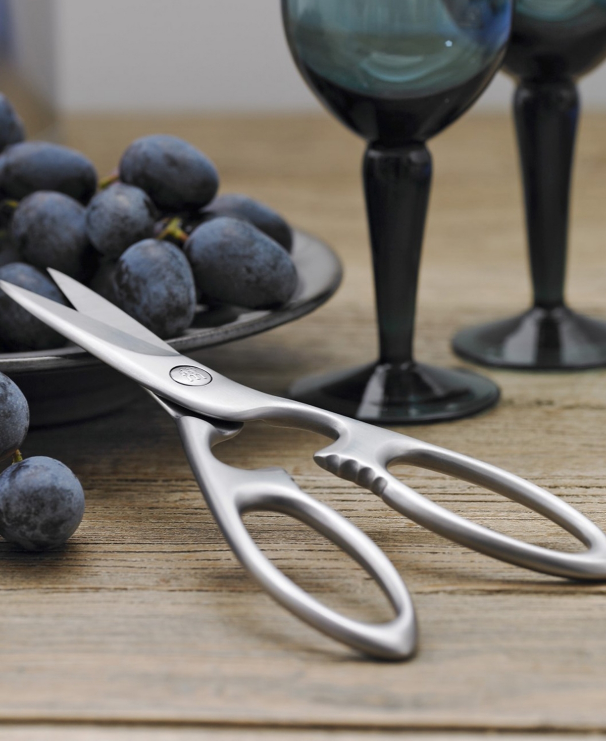 Zwilling Twin Select Stainless Steel Kitchen Shears In Silver