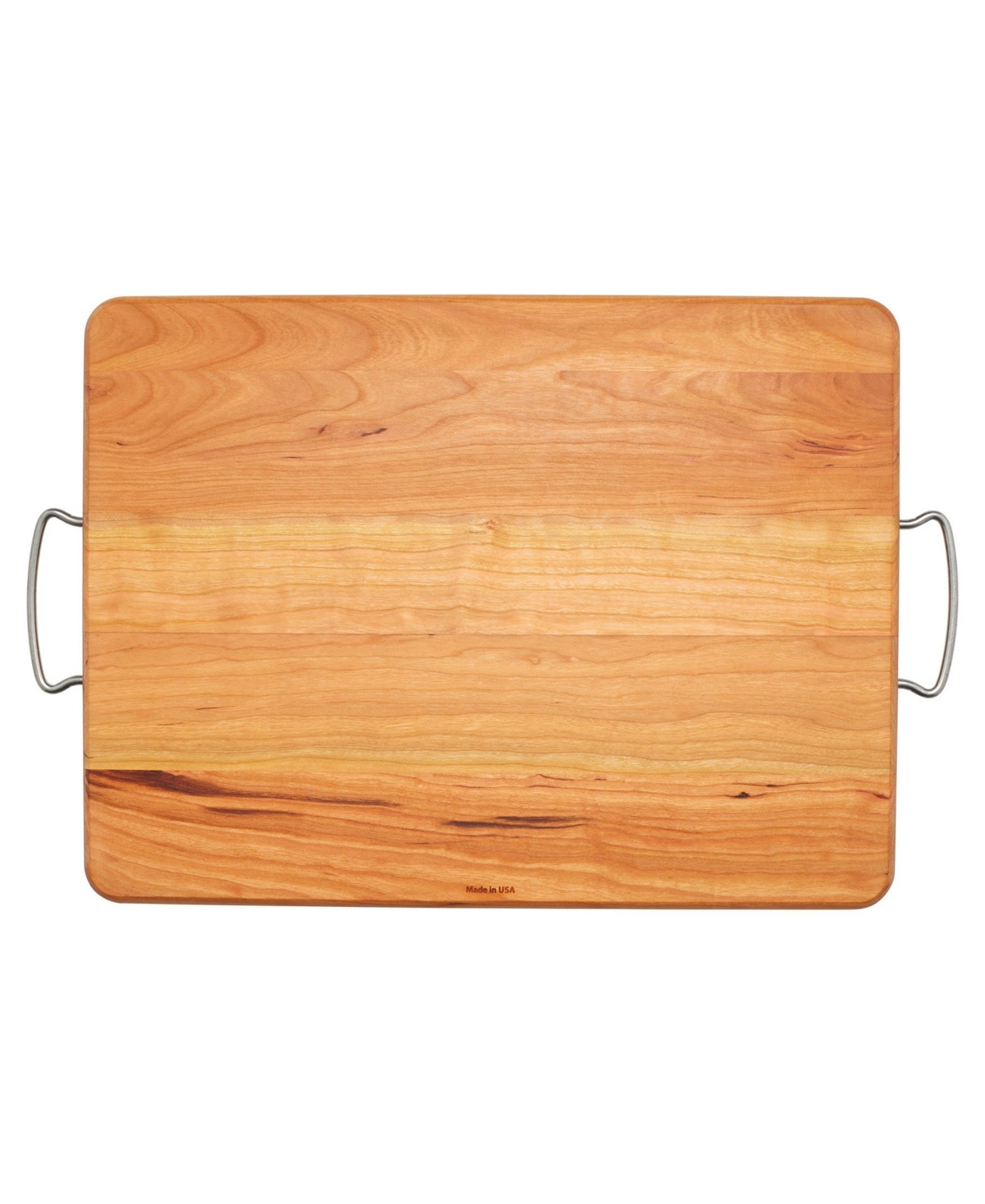 Zwilling Cherry Wood Carving Board With Handles In Natural