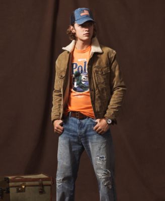Fleece-Lined Corduroy Trucker Jacket