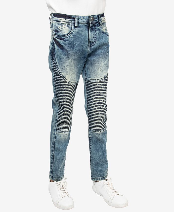 XRAY Big Boy's Stretch Moto Jeans - Child - Macy's