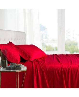 100% Viscose from Bamboo 4-Pc. Sheet Set, Queen