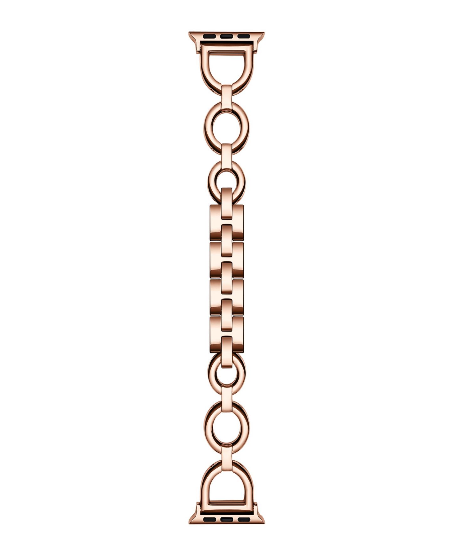 Ремешок для часов Posh Tech Collette Stainless Steel Band for Apple Watch 44,45,46, 49mm, цвет: Розовый золотой — фото 3