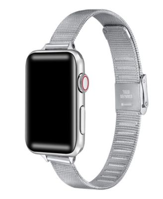 Posh Tech Blake Mesh Stainless Steel Band for Apple Watch 404142mm - Silver 25$