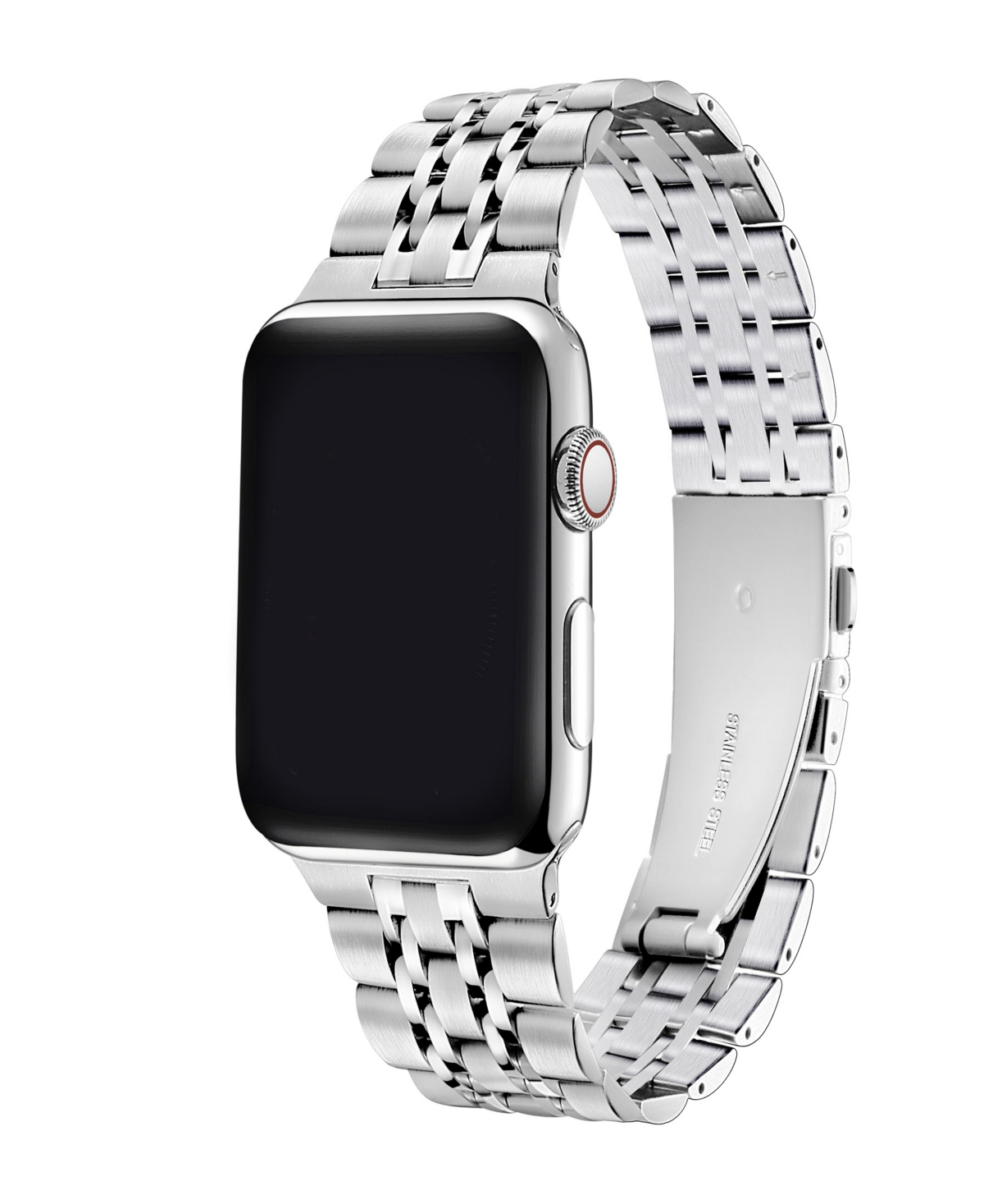 Unisex Rainey Stainless Steel Band for Apple Watch Size- 38mm, 40mm, 41mm - Two Tone