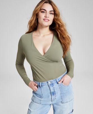Womens Long Sleeve Bodysuits