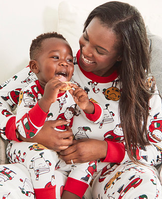 Carter's Santa's Cookies Sibling and Family Matching Pajamas Collection -  Macy's