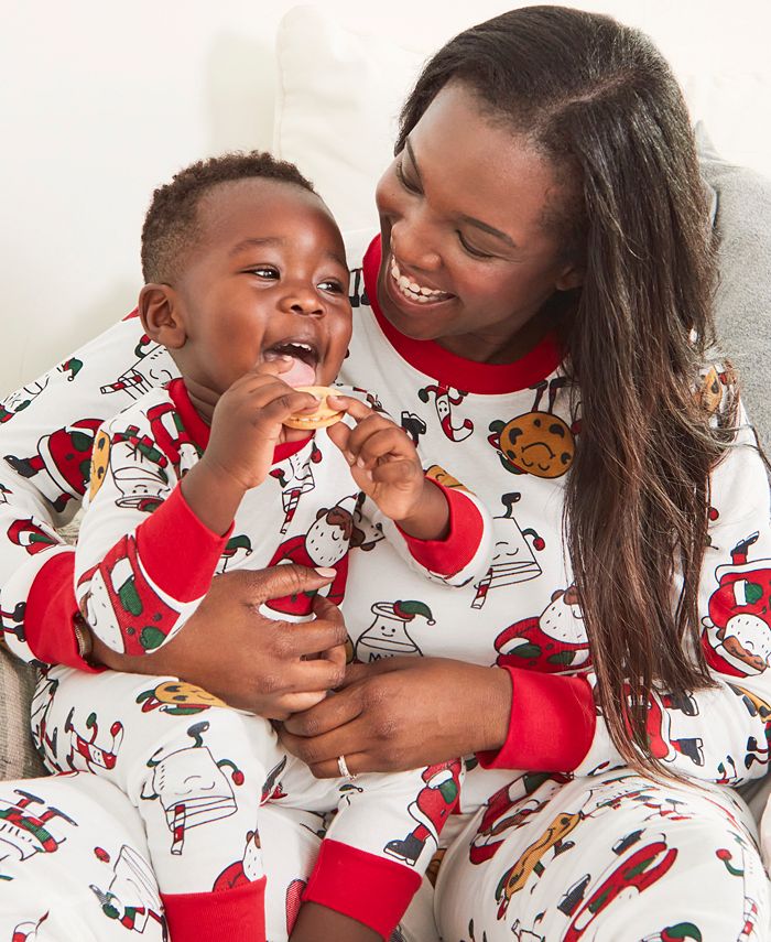 Carter's Santa's Cookies Sibling and Family Matching Pajamas