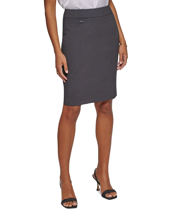 Calvin Klein Performance Women's Pencil Skirt Pink Size 12 Petite
