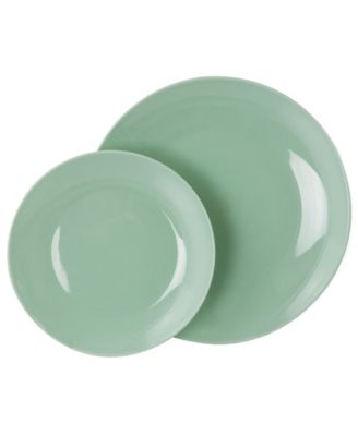 Luna 18 Pc. Dinnerware Set, Service for 6