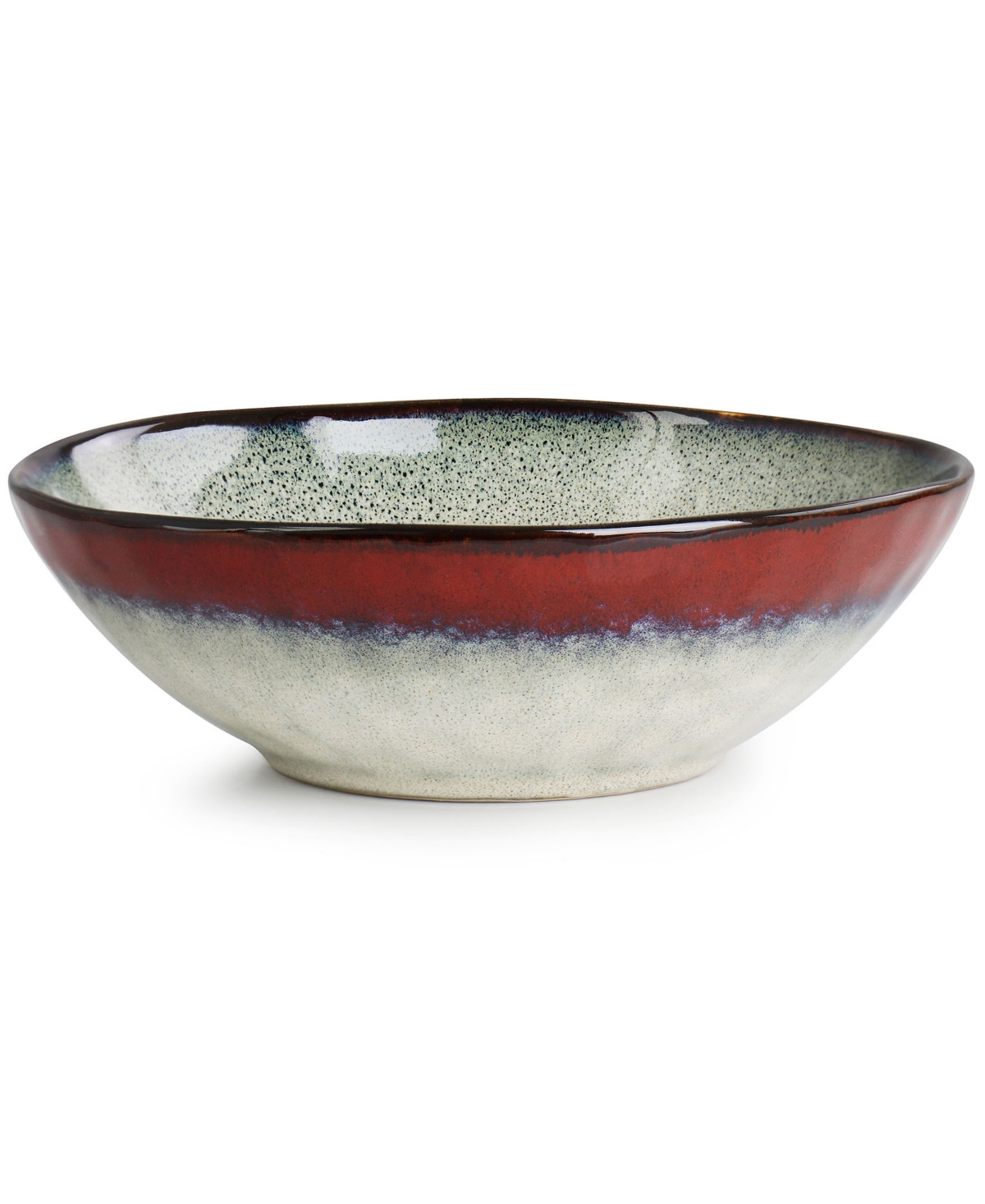Elama Samara 12 Piece Stoneware Dinnerware Set, Service For 4 In Multi