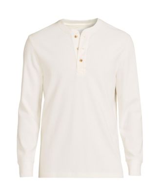 Men's Long Sleeve Thermal Waffle Henley