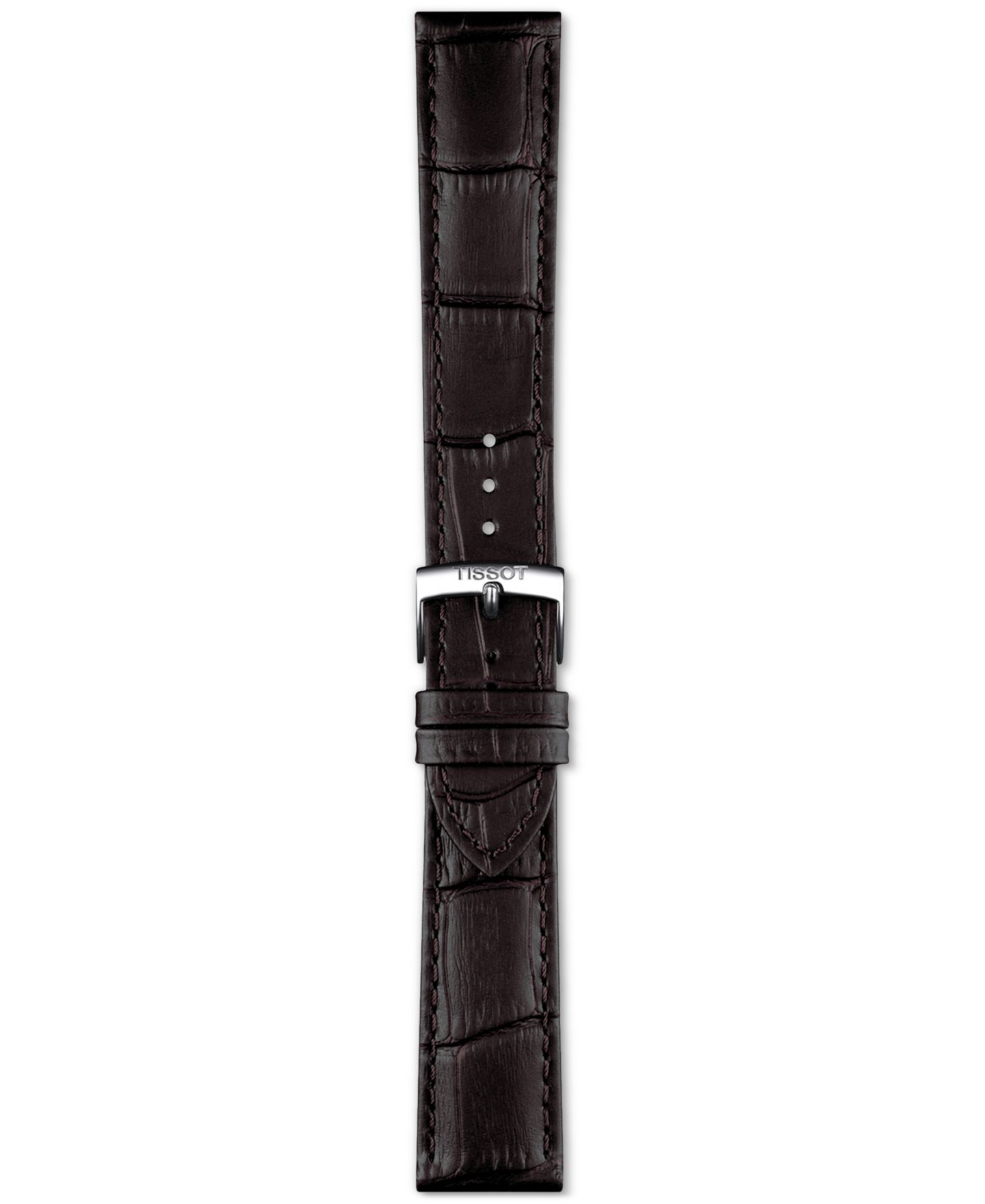 Мужские часы Tissot Swiss PR 100 Brown Leather Strap Watch 40mm — фото 4