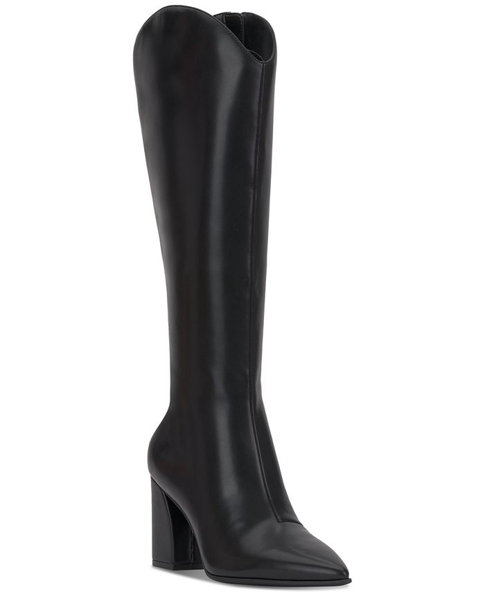 I.N.C. International Concepts Women's Jovie Pointed-Toe Knee High Boots ...