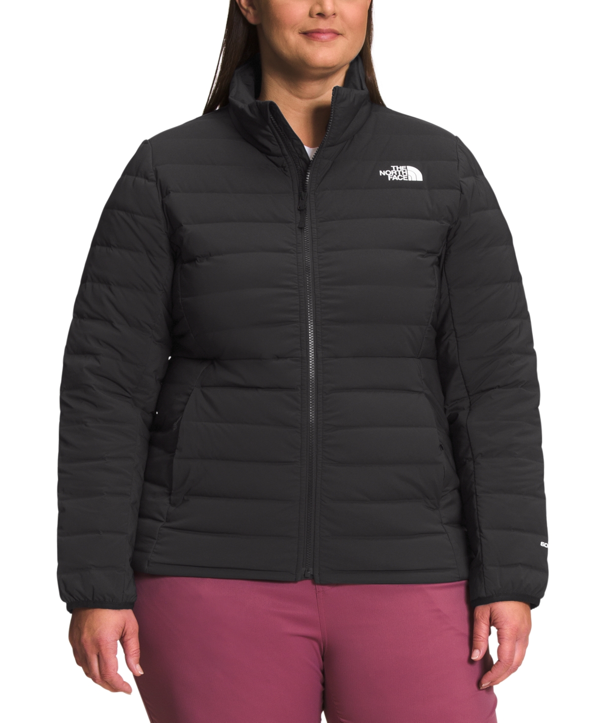 The North Face Plus Size Quilted Puffer Jacket In Tnf Black