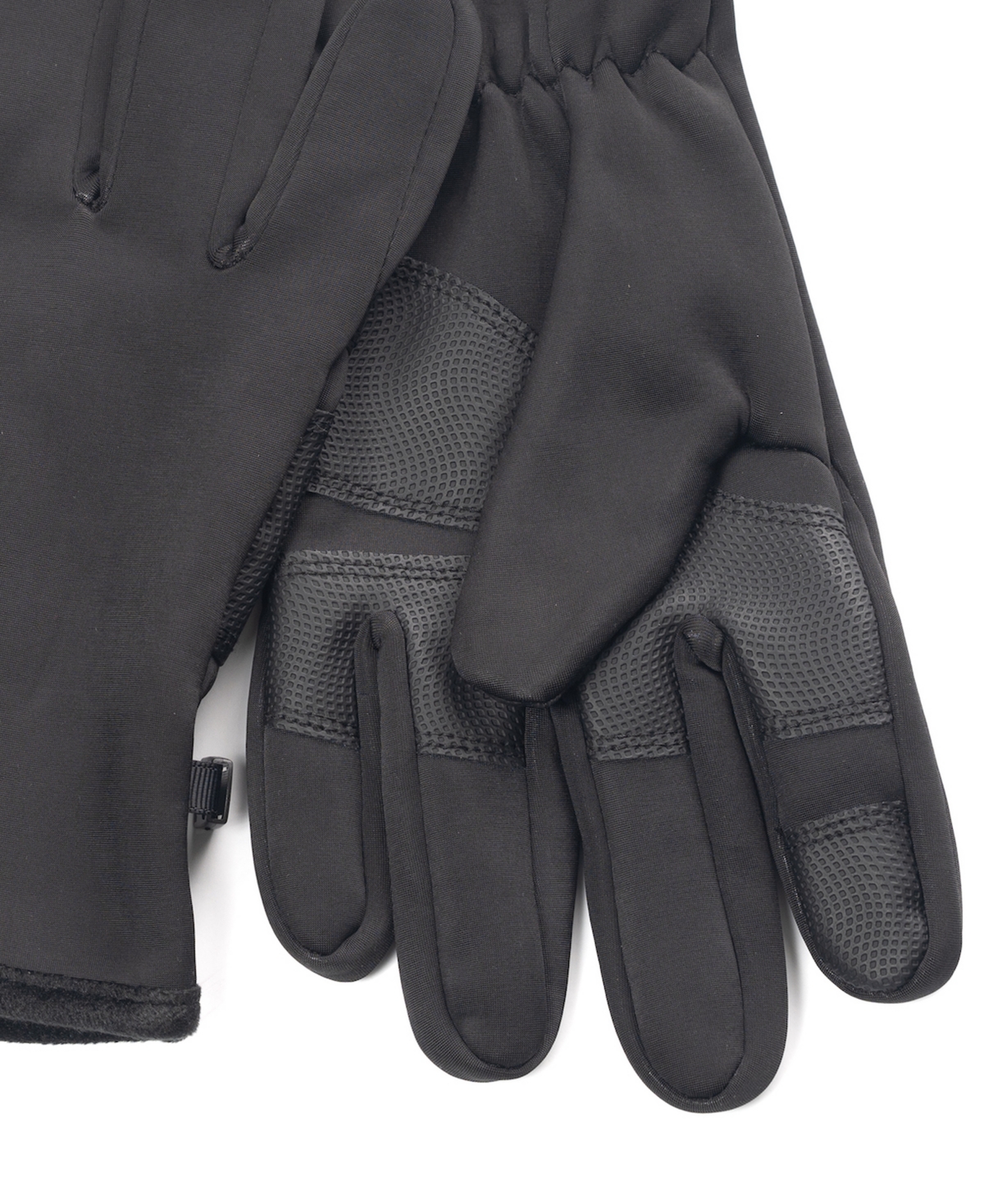 Shop Rainforest Men's Stretch Neoprene Fleece Gloves In Black
