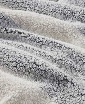 Hollis Sherpa 3-Piece Comforter Set, King/California King