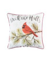 C&f Home 8 X 8 Be Jolly Cardinal Petite Size Printed Christmas