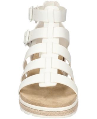 Women's Simone Zip Wedge Sandals