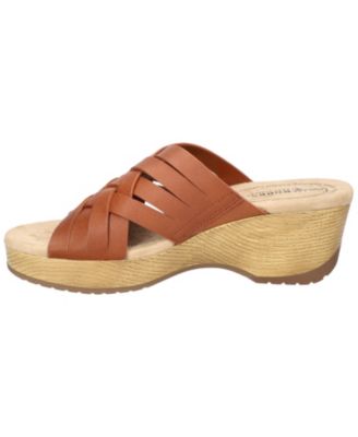 Women's Rosanna Slip-On Slip Resistant Wedge Sandals