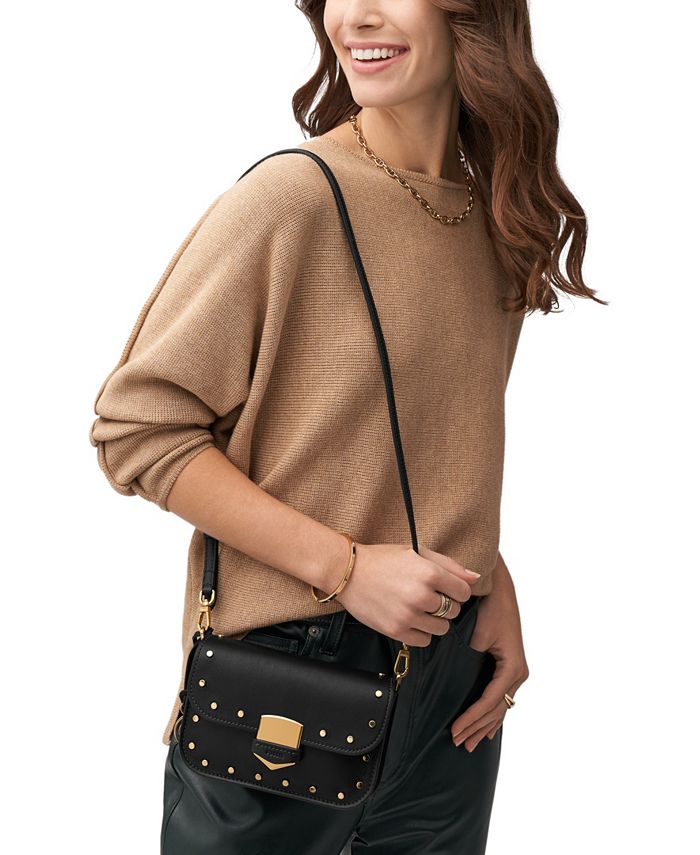Fossil Lennox Small Flap Crossbody Bag Macy's