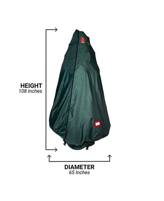 TreeKeeper Upright Assembled Christmas Tree Bag with Wheels, 7'9' trees Macy's