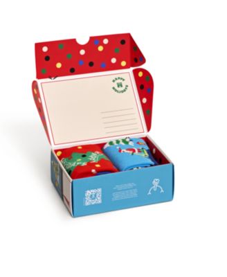 Men's Happy Holidays Socks Gift Set, Pack of 2