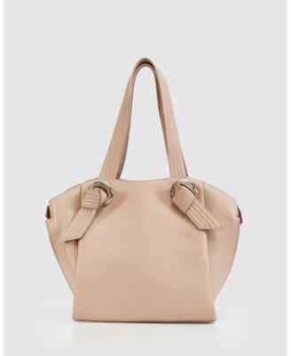 Heart Of Gold Leather Shoulder Bag