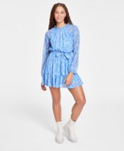 Juniors long sleeve dresses deals