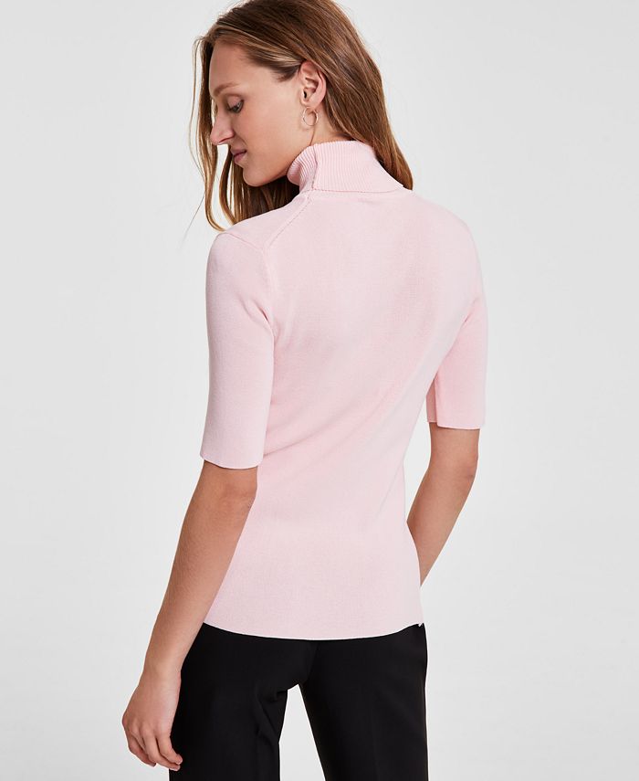 Anne Klein Women's HalfSleeve Turtleneck Sweater Macy's