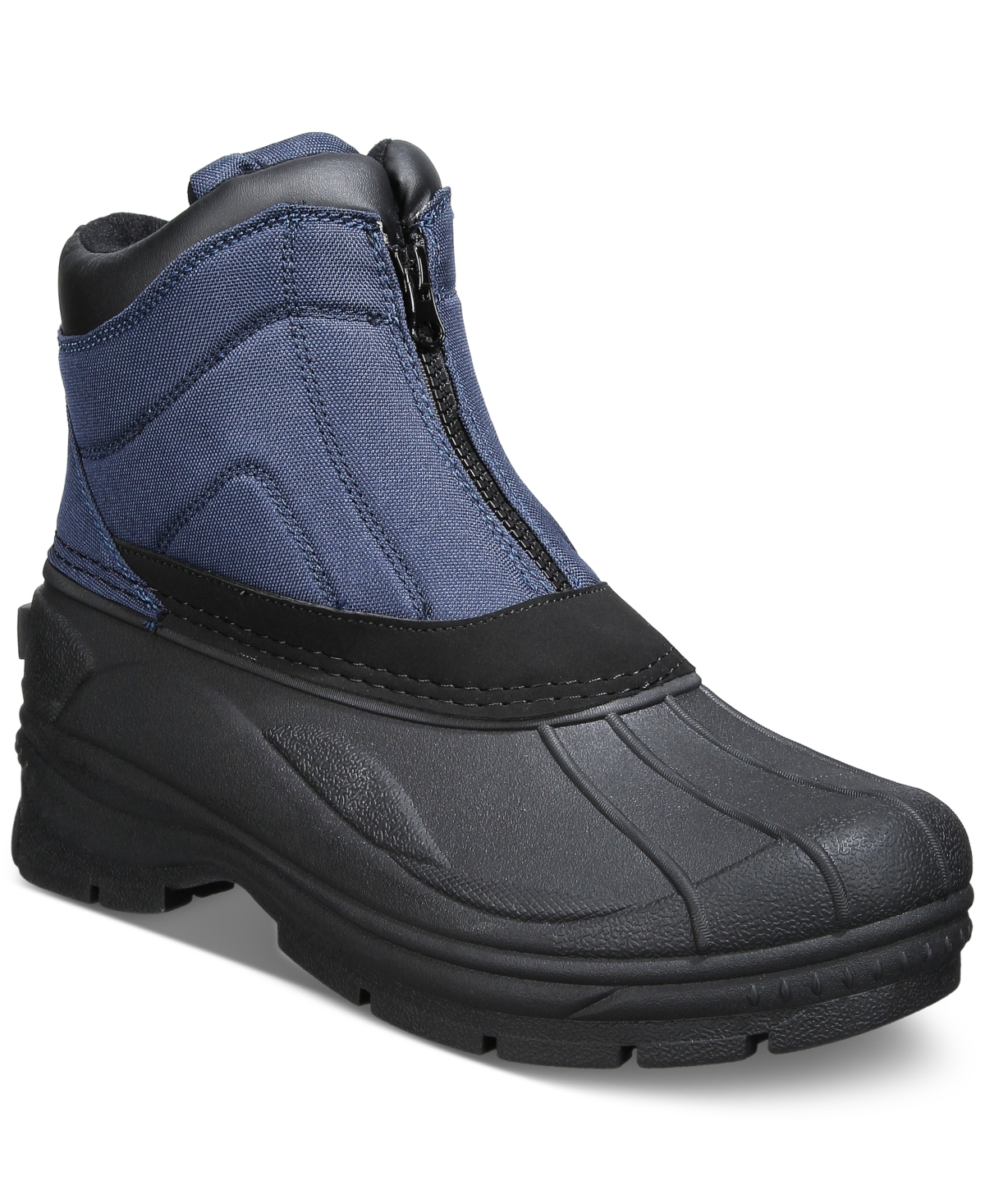Men's Cold Weather Jessie Front-Zip Hiker Boots - Navy