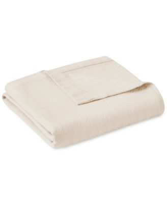 100% Egyptian Cotton Blanket, Full/Queen, Exclusively at Macy’s