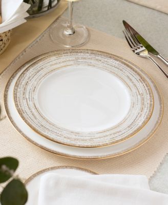 Haku Set of 4 Accent Plates, 9.75"