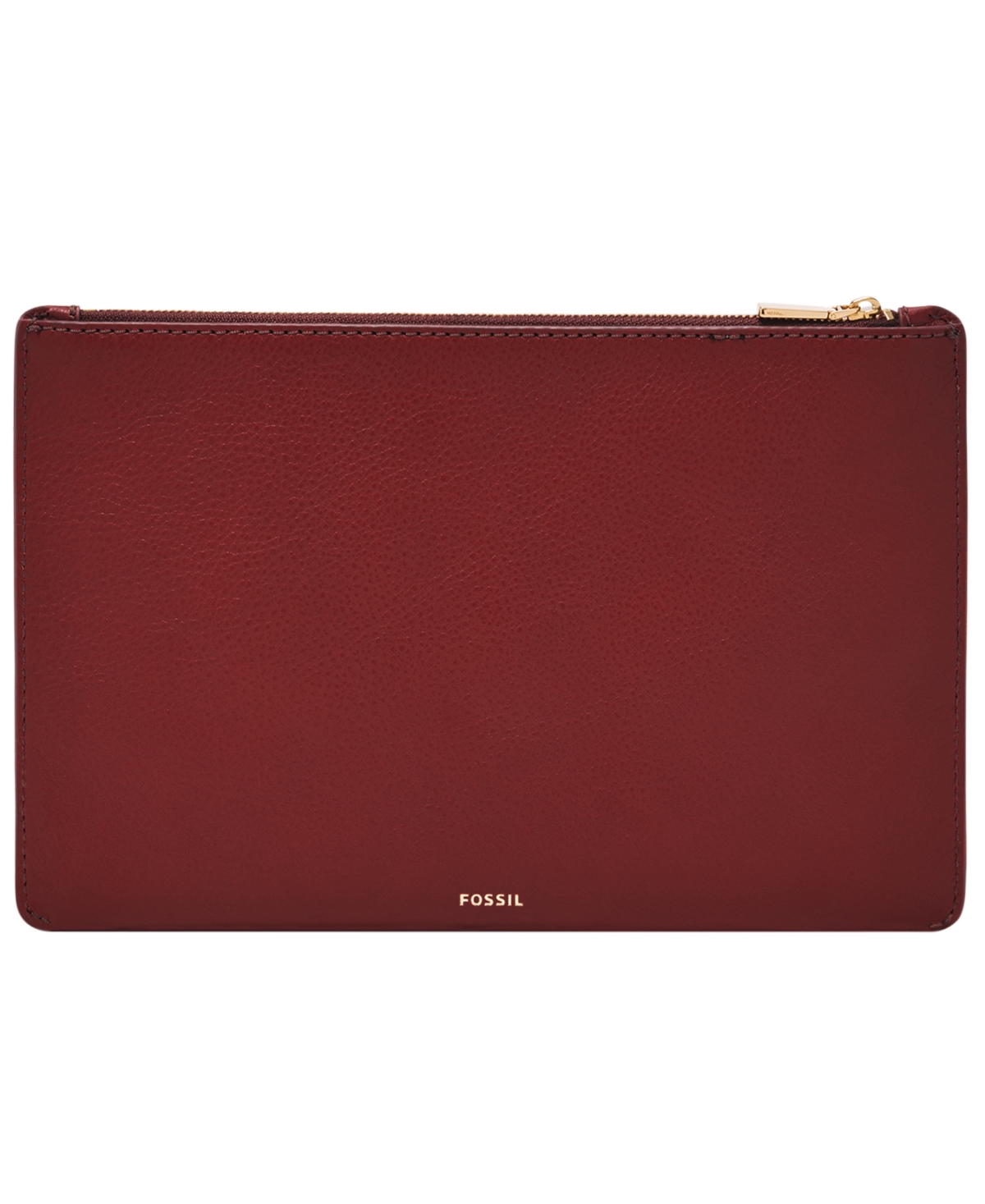 Shop Fossil Pouch In Scarlet