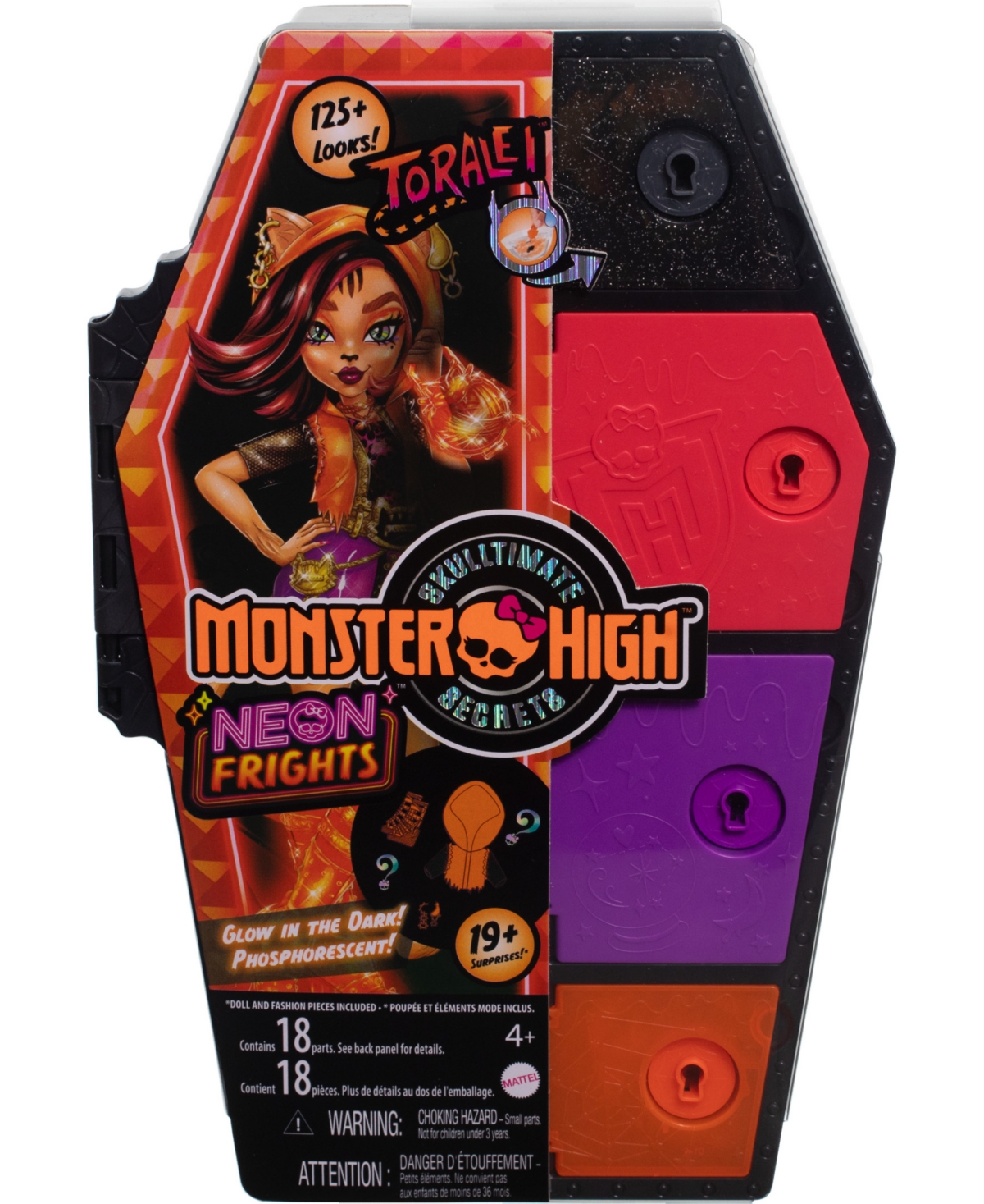 Shop Monster High Doll, Toralei Stripe, Skulltimate Secrets In Multi-color