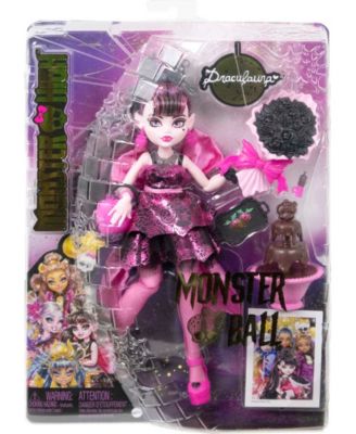 Monster High Draculaura Doll in Monster Ball Party Dress with