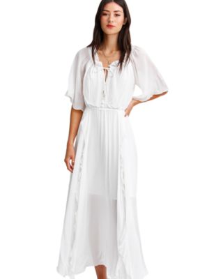 Women's Amour Ruffled Midi Dress