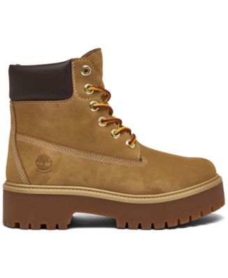 Timberland Women's Stone Street 6" Water-Resistant Platform Boots from Finish Line