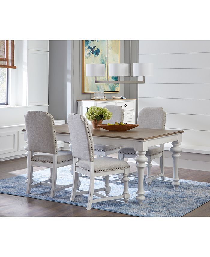 Furniture Mandeville Rectangular Leg Table Macy's