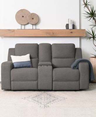Maggie 82" Fabric Manual Reclining Loveseat