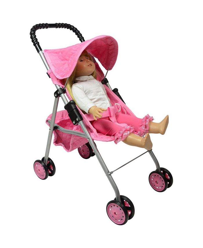 The New York Doll Collection My First Doll Stroller - Pink
