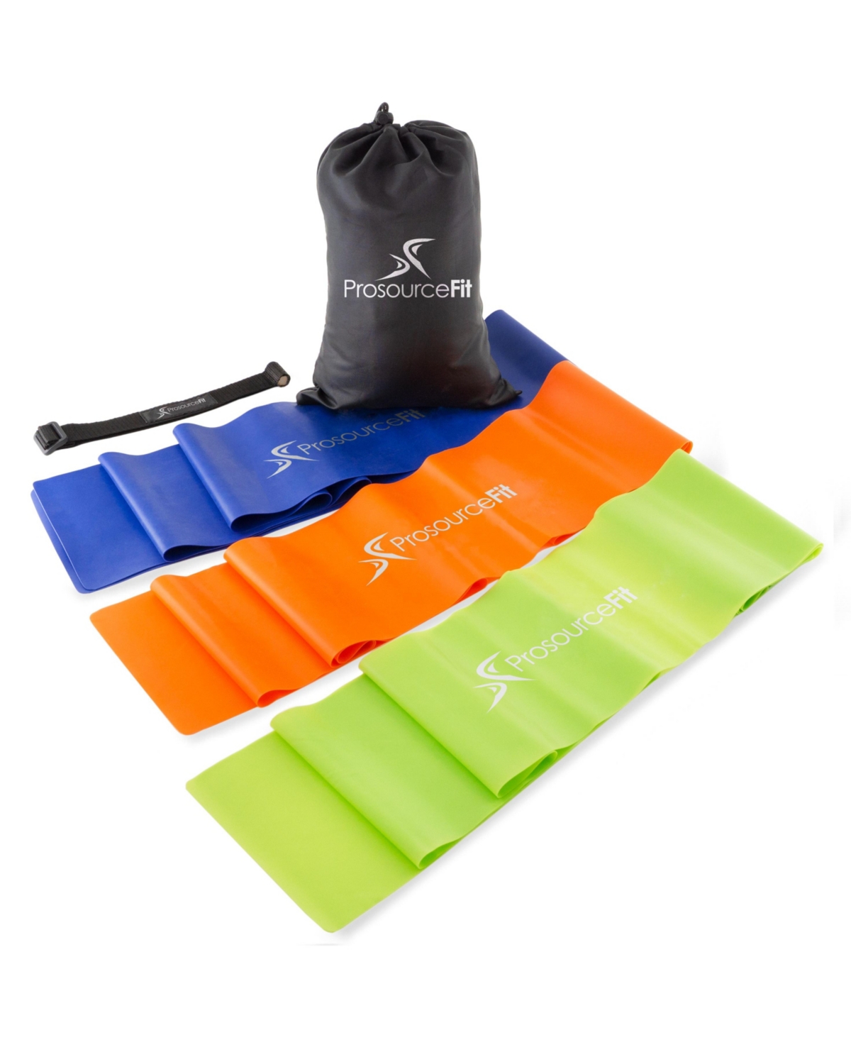 Therapy Flat Resistance Bands Set - Assorted