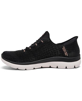 Skechers Women s Slip Ins Summit Classy Night Casual Sneakers