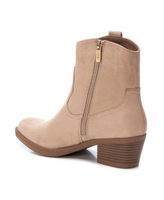 Women's Suede Italian Western Boots By