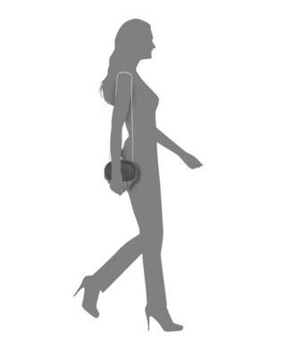 Crystal Chain Draped Minaudiere