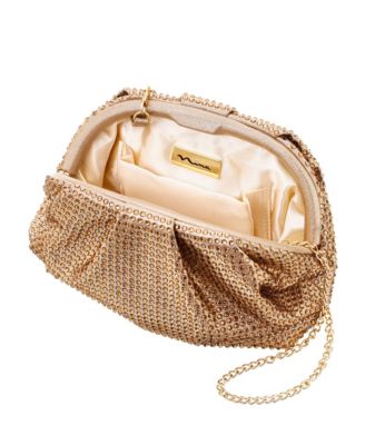 Crystal Encrusted Frame Clutch